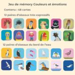 Jeu de mémory bellematineuse Couleurs et émotions