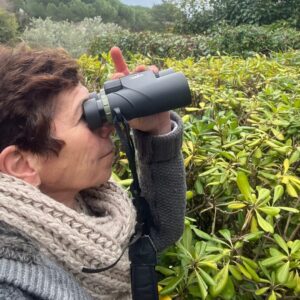 apprendre à reconnaître les oiseaux :  utilisation des jumelles